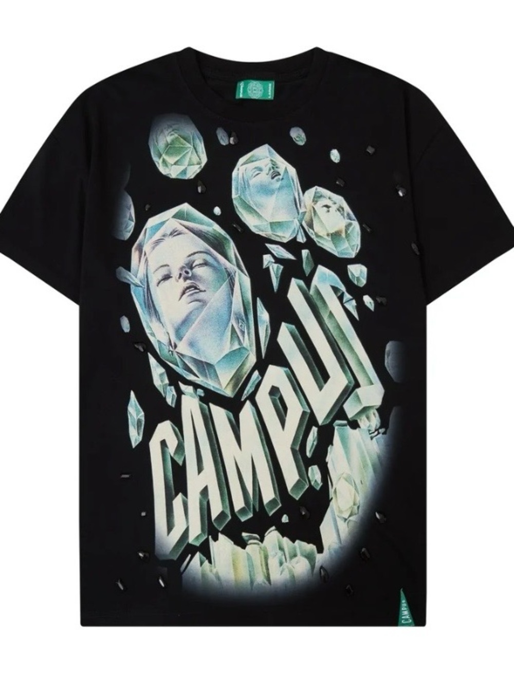 CAMPUS GOODS CRYSTAL GRAPHIC MIND TEE